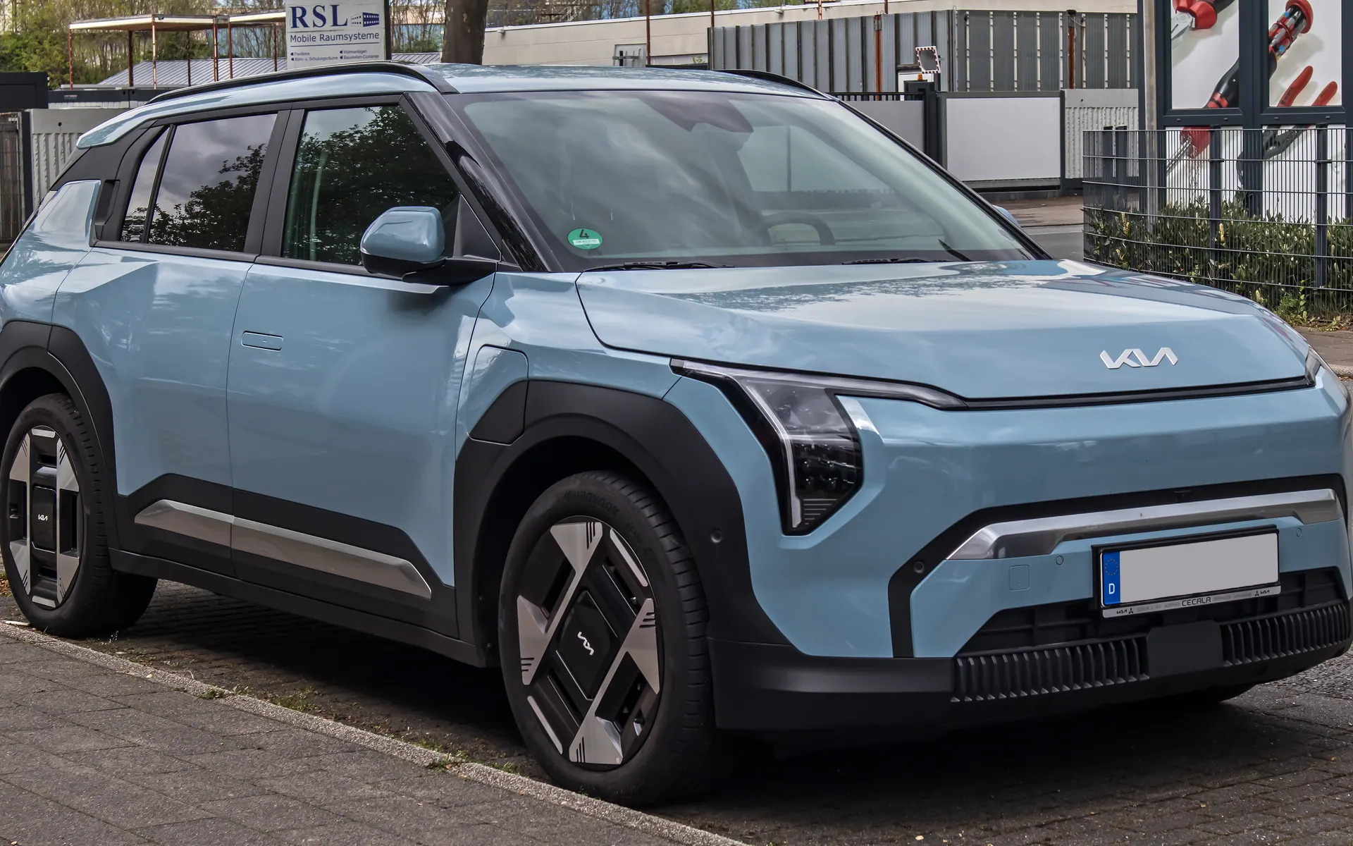 Kia EV3 de perfil